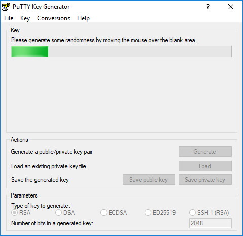 download putty ssh keygen